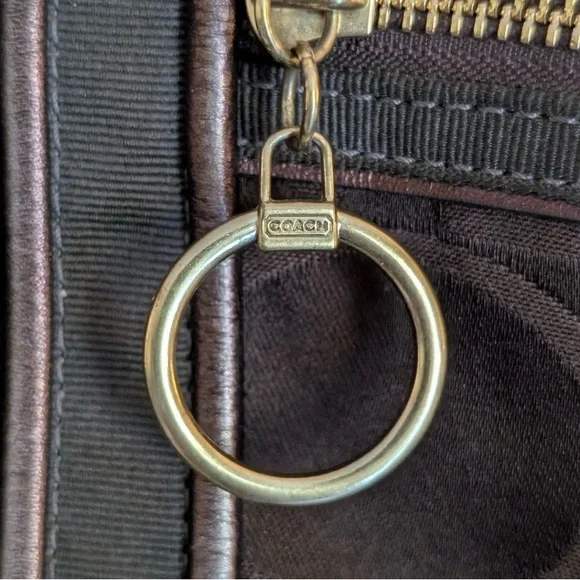 Coach Poppy Chocolate Brown Hobo Bag - Picture 6 of 16